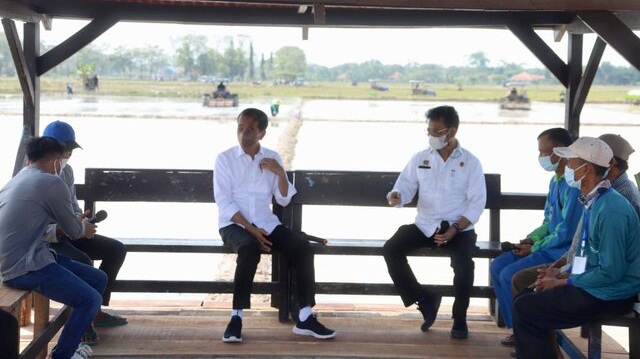 Wow, Rayndra Petani Milenial Milyuner Berdialog Dengan Presiden