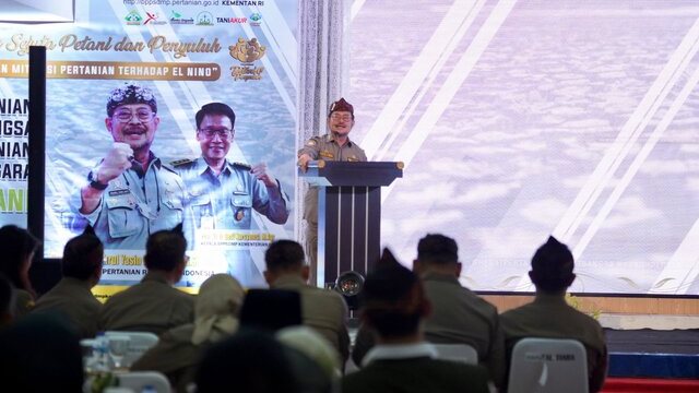 Pelatihan Petani Ke 13 Juta,  Mentan SYL Minta Semua Bersiap Hadapi El Nino