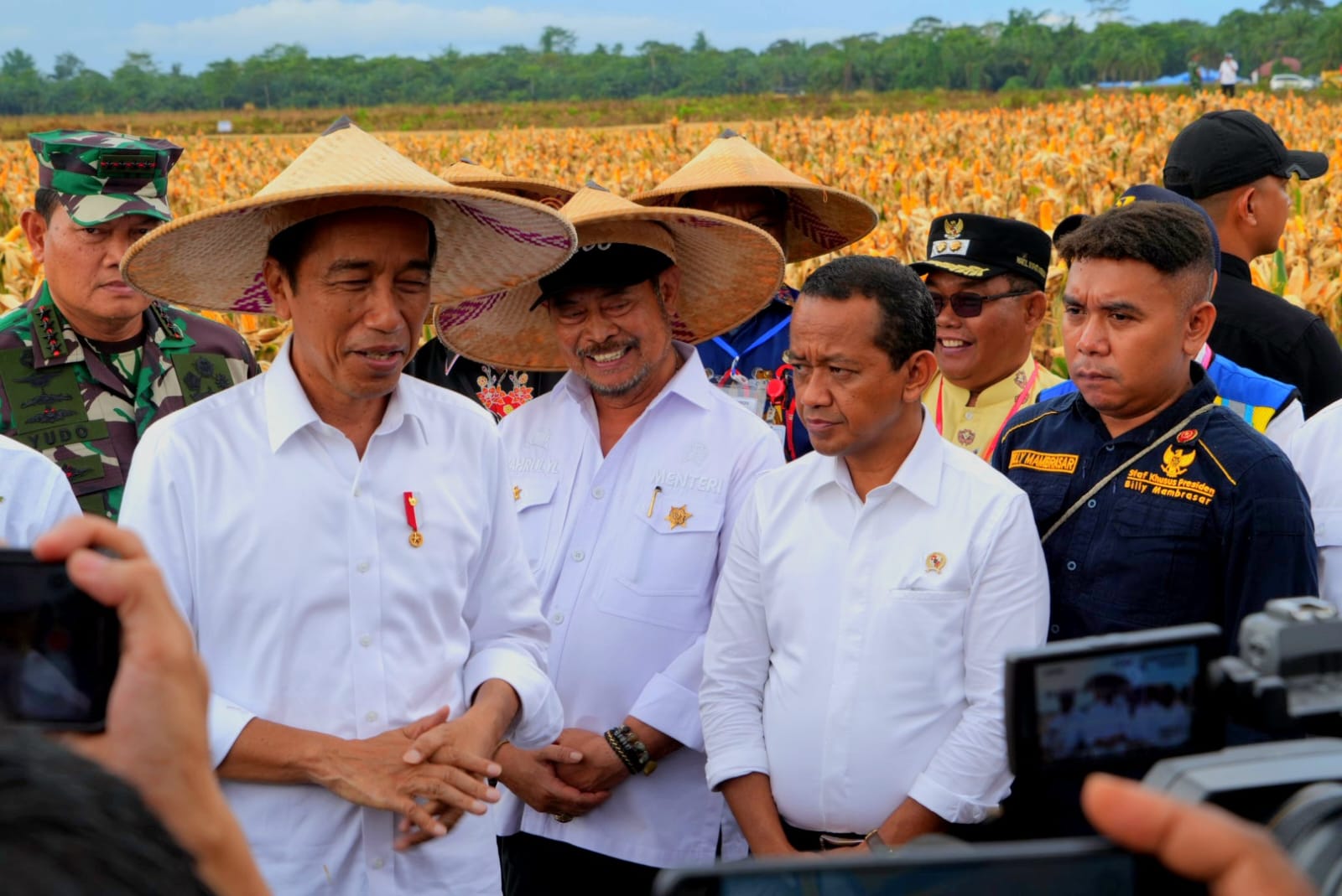 Jokowi Pastikan Program Food Estate Keerom Berkembang Baik