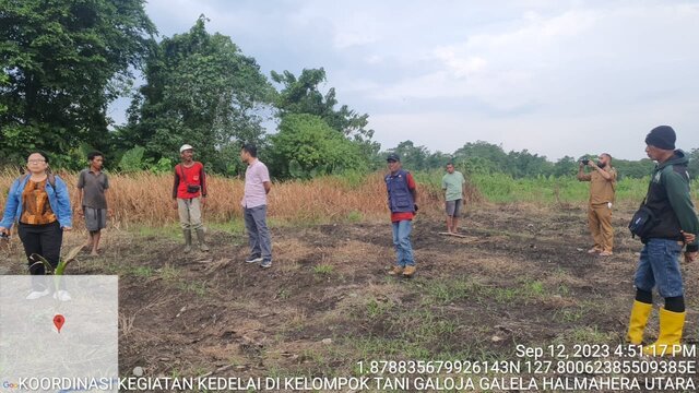 Pastikan Kesiapan Tanam, Kementan Lakukan Monitoring di Lokasi Penanaman di Maluku Utara