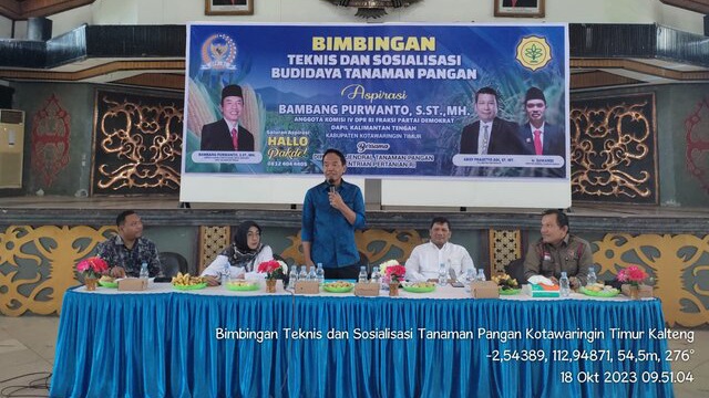 Sinergi Kementan Dengan Komisi IV DPR RI Lakukan Bimtek di Kotawaringin Timur