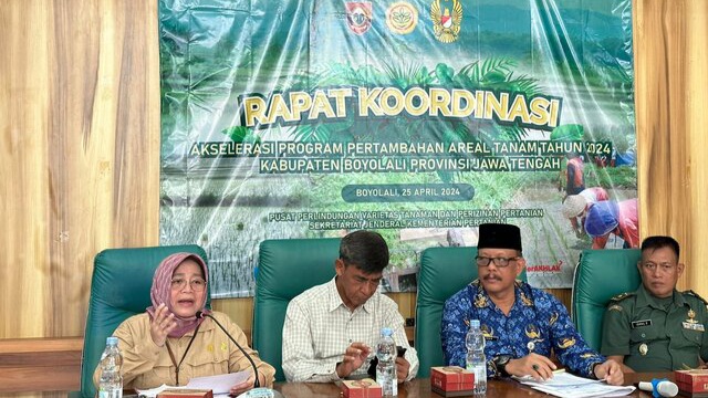 Antisipasi El Nino, Kementan Kawal Pompanisasi di Boyolali