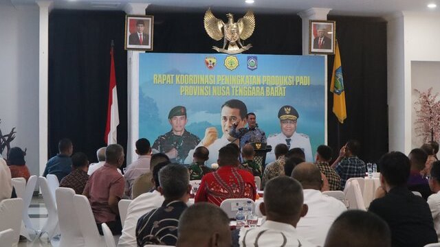 Rakor di NTB, Mentan Amran Genjot Produksi Lewat Pompanisasi