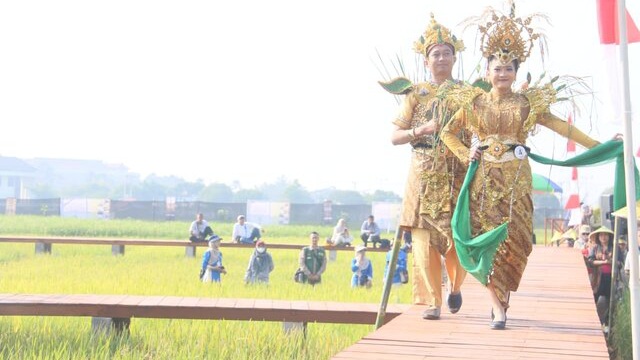 Meriah Gebyar Perbenihan Tanaman Pangan Nasional ke IX di Soreang Jawa Barat