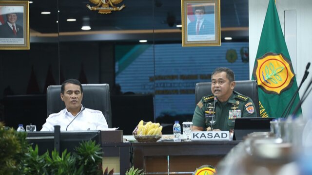 KSAD Maruli Siap All Out Bantu Kementan Capai Swasembada Secara Cepat