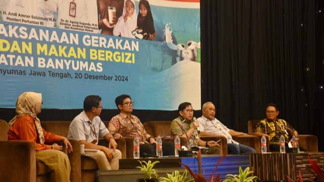 Gerakan Minum Susu dan Makan Bergizi Berdampak Signifikan Pada Kesehatan Siswa di Banyumas