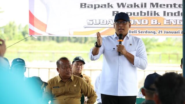 Tingkatkan Produktivitas Pertanian, Wamentan Sudaryono Pastikan Bendungan Sidoras Dibangun Tahun Ini