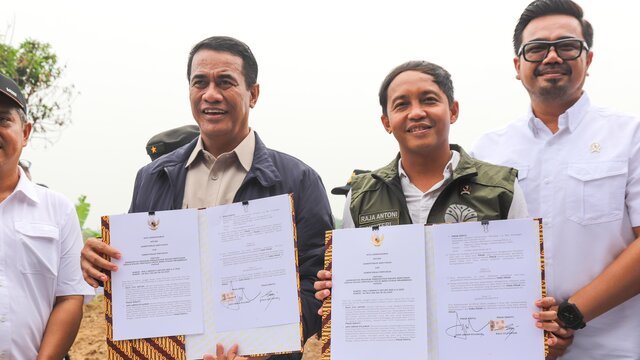 Dukung Swasembada, Mentan dan Menhut Tanam Agroforestri Pangan Serentak di 17 Provinsi