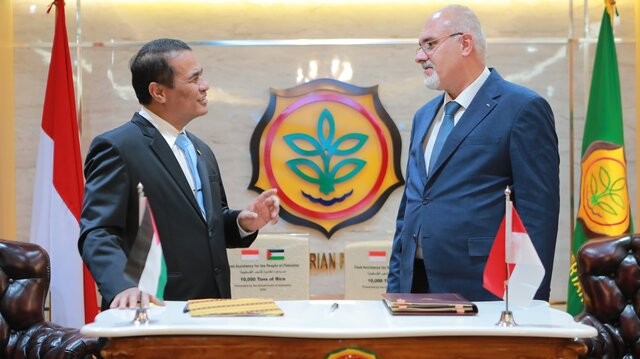 Indonesia Berikan Bantuan 10.000 Ton Beras untuk Palestina, Mentan Amran: Ini Bentuk Solidaritas Nyata