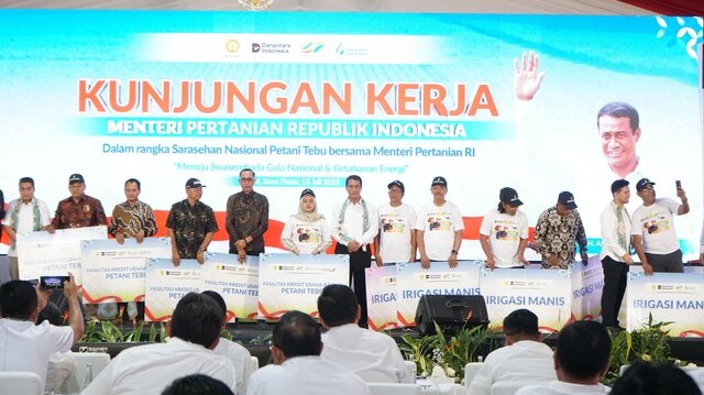 Kunjungi Kediri, Mentan Amran Paparkan 4 Solusi Tingkatkan Produktivitas Tebu Nasional