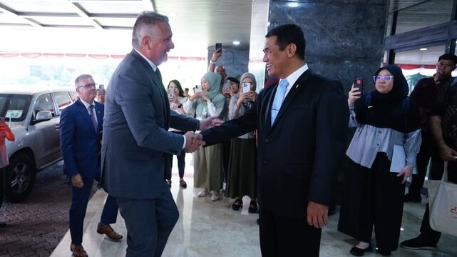 Pertanian Disegani, Mentan Kanada Berkunjung Pertama Kali ke Indonesia