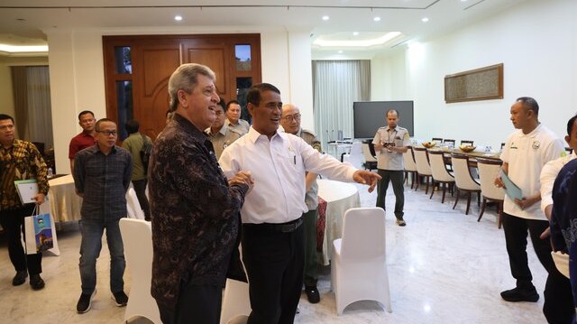 Mentan Amran Serius Membahas Pangan Untuk Rakyat Palestina