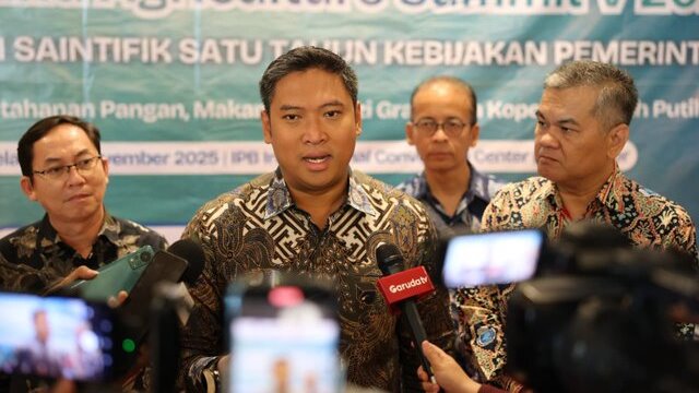 Wamentan Sudaryono Dorong IPB Jadi Pusat Inovasi Pembangunan Pertanian Nasional