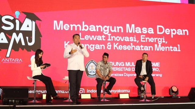 Dihadapan Mahasiswa Undip, Wamentan Sudaryono Bongkar Strategi Swasembada 100 Tahun ke Depan