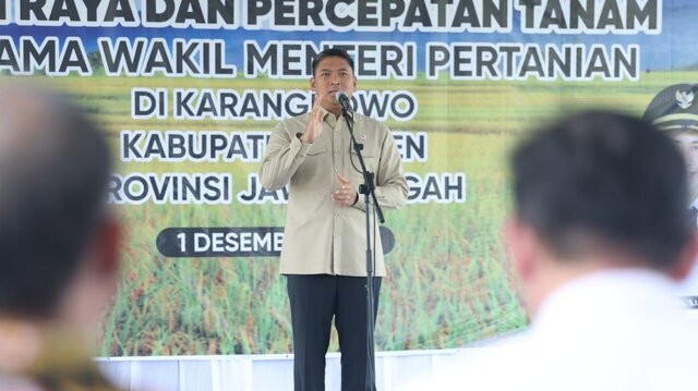 Langkah Besar Wamentan Sudaryono Jadikan Klaten Motor Produksi Beras Nasional