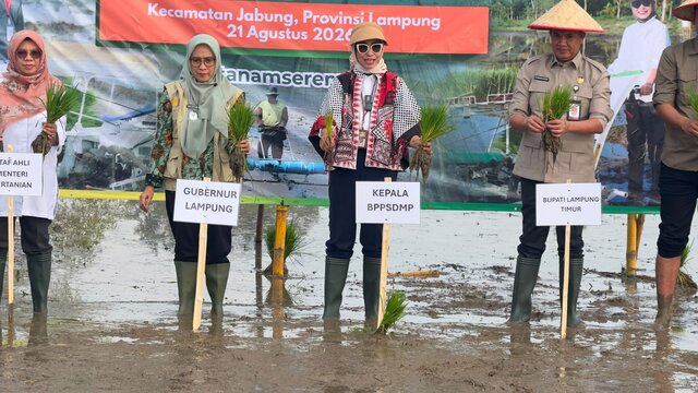 Gerakan Tanam Serempak Perkuat Produksi Pangan dari Lahan Oplah dan CSR